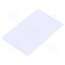 ART10274 RFID Card; 86x54x0.8mm; 13.56MHz; -25÷65°C; ISO: ISO 7816 eJPNB5EXUVJlX8-hOPngV6ag45Qh554CYZPc6Jc9PXU