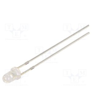OSV3SL3131A-12V LED; UV; 30°; 10mA; 225mW; 380÷390nm; 10÷15VDC; THT; Front: convex J67cthO8U4fUFqm7OEo9J11cOL3YIVGJ532gr4hzeUc
