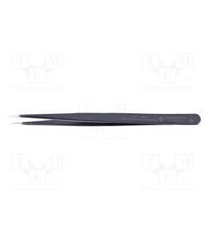 5-075-13 Tweezers; Blade tip shape: sharp; Tweezers len: 140mm; ESD VNJS0rz5FR_CSYP97ewld3UqYpdwV2hhavw8QLZy7W0