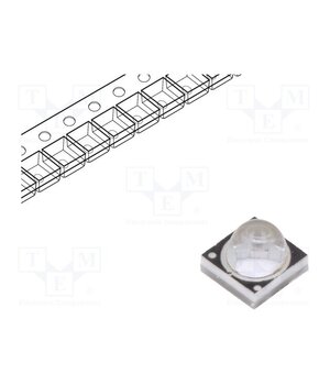 PB2D-3KLA-GS Power LED; UV; 60°; 1000mA; 3W; λd: 365÷370nm; 3.4÷4VDC; EMITER -xyKIJyD5_YN29V4vF-OeHRoT-OYJC53G767ZObu-MU