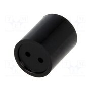 2819.5060 Spacer sleeve; LED; Øout: 7.5mm; ØLED: 5mm; L: 6mm; black mvQVRP3z69o0Mv4kqY1_Zp0itHXATQ6ZM4xwYbKXzyg