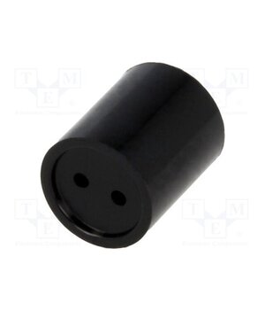 2819.5060 Spacer sleeve; LED; Øout: 7.5mm; ØLED: 5mm; L: 6mm; black mvQVRP3z69o0Mv4kqY1_Zp0itHXATQ6ZM4xwYbKXzyg
