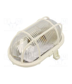 D.3155P Lamp: lighting fixture; OVAL100; polycarbonate; E27; IP44; oval V1tM5KzqJyklvt_2ic45QqDcJe-tYavbP66kh-TY0vM