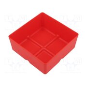 KBS1111-3020 Container: cuvette; red; 110x110mm; 4pcs; KBS1111; UNITE BOX u-CYssoMlnszP2BnkZYbQzaqXC2qq8tfIg-YJekU8f4