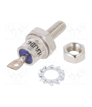 ZB25AR 1600V Diode: rectifying; 1.6kV; 25A; cathode to stud; DO5; M5; screw type 7BdHLW00kcPCykNl_-5BERmRYDbg8li_Et4nz0f6MWQ