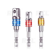 Adapteru komplekts (1/4" 3/8" 1/2") ar sešstūra kātu, kvadrātveida uzgriezni

 IRAD008.jpg