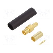 CONMMCX011 Connector: MMCX; plug; female; straight; 50Ω; RG174; for cable; PTFE N6uT7O7qbo1y20oOh1tOwZHow1vj57treGjvjCHISbs