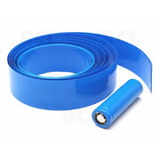 Termoplašs PVC apvalks, platums 33 mm, 1x 18650 baterijai, zils, 1 m

 IKESP33.jpg