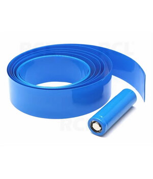 Termoplašs PVC apvalks, platums 33 mm, 1x 18650 baterijai, zils, 1 m

 IKESP33.jpg
