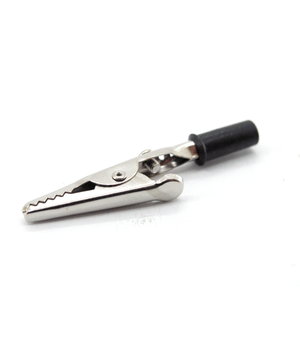 CROCODILE KLIPS 61 mm, izolēts, d=4 mm, melns

 CKR088.jpg