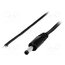 DC.CAB.1000.0150 Cable; 2x0.5mm2; wires,DC 4,0/1,7 plug; straight,Sony; black _kzFAsrKof0TQyt65cMPk0WNdfiOJGgueBdbYXLSBqU