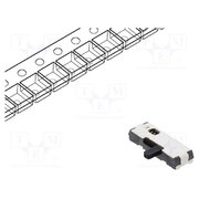 JSM08022SAQNR Switch: slide; Pos: 2; SPDT; 0.3A/4VDC; OFF-(ON); SMT; Leads: for PCB Drhd-vWe8qKpOMdUq8m-GIkAKel1ZmxX6eVBVoFCAaA