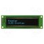 REC002002ABPP5N00100 Display: OLED; alphanumeric; 20x2; Dim: 116x37x9.8mm; blue; PIN: 16 Y8QHpRsO7ChZWfsIWacDZILAe3DM5Uy39-wmM9iJqPc
