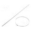 BMS3745 Cable tie; L: 360mm; W: 4.6mm; stainless steel AISI 304; 890N 4qAcpiGQ0pPkcYZKHYiiLisVEK5oI35wmE39ovL7Pp4