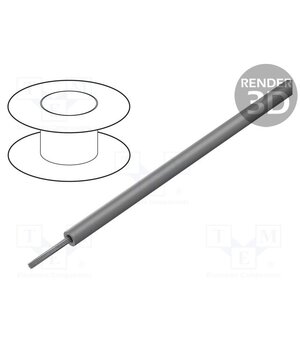 1855/19 SL005 Wire; HookUp Wire; stranded; Cu; 22AWG; PVC; dark grey; 600V; 30.5m _1EQSSYPT8sFukXckMwh15TgOWrMcIFu_wIrxB6oaA4