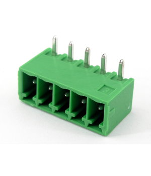 TERMINĀLA BLOKS 5pin vīriešu, lodēts, leņķveida, 3,5 mm 300 V 8 A

 CKK305K_U.jpg