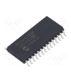 PIC24HJ32GP202-I/SO IC: PIC microcontroller; 32kB; SMD; SO28; PIC24; tube; 2kBSRAM kIkbqEVVQDEyugK5Vl8DATDNbBcjVtPlxJ8htJ1aFfM