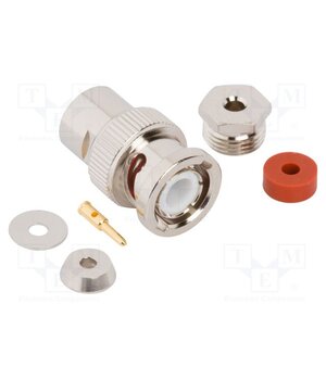 112477 Connector: BNC; plug; male; straight; 50Ω; clamp,crimped; for cable tbqERBwu0tNa1mUe5SL62ikBntGMS7KpUtxvY1Xj0bw