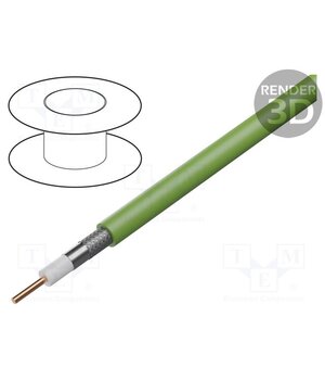 1694ANH.01100 Wire: coaxial; RG6; 1x18AWG; wire; Cu; LSZH; green; 100m; CPR: Dca 31PxQiHV3RDXfThTSJq6_7eoQgSoDU3ZyByJ4HFFE8c