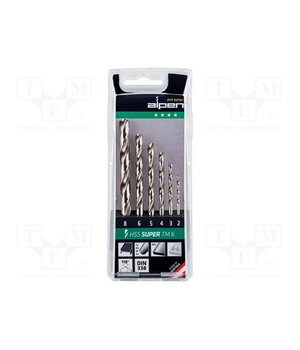 0000110806100 Drill set; for metal; high speed steel; blister; HSS SUPER; 6pcs. skI1U2L374-dVJ6p5AW8AfR5KUdKJNqlhhCrWQBy_cw
