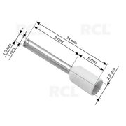 FASTON TERMINĀLS <0,5 mm², 8 mm

 CAA05.jpg