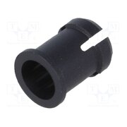C-174L LED holder; 5mm; one-piece; black; UL94V-2; L: 9mm; polyamide 7KrQzo8mWu_q2iulgu1yfpB7YCmu_LYSYUbz7g6l47E