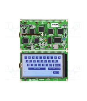SMARTGLCD 240X128 BOARD Dev.kit: Microchip; Components: PIC18F87K22,RA6963 DVGdaxkFpFo4al0aUbIEJr-L8aZbe2JVNsT2D3QKVDg