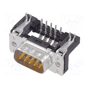 09651626812 Connector: D-Sub; PIN: 9; socket; male; on PCBs; angled 90°; THT r37y_krQ1OyQbGzwqEZasYG19jamFh_jLubfDRxOe54