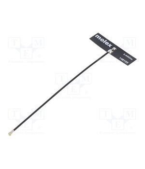 146153-1100 Antenna; Bluetooth,WiFi,ZigBee; 3dBi,4dBi; linear; 34.9x9mm; MHF4 LP13QDh6L1zv0c25DcNVIb6y2CNiY875qZtq5M-VpV8