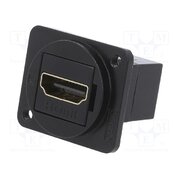 CP30200GM3B Coupler; HDMI socket,both sides; FT; gold-plated; 19x24mm; metal VgMVroAjL1Bd4K3_4uPx-3eAg_gpk7BG6F5ZtgynzSg