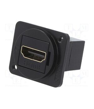 CP30200GM3B Coupler; HDMI socket,both sides; FT; gold-plated; 19x24mm; metal VgMVroAjL1Bd4K3_4uPx-3eAg_gpk7BG6F5ZtgynzSg
