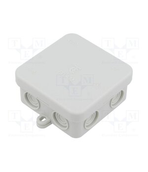 FD 7 M Enclosure: junction box; X: 75mm; Y: 75mm; Z: 37mm; IP55; light grey K5omOzGkTIP2eXBqjvsJjHBYoVydoW4k1G_I71pq_Qo