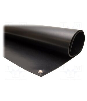 CBF010004 Mat: floor; ESD; black; L: 1200mm; W: 600mm; Thk: 2mm; neoprene rubber 66VFQMTmCGnZ3AZOYlLtlJAkFnJXjwmB2EVNh5chNWI