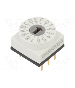 DRS 60016 Encoding switch; Pos: 16; PCB,THT; 80mΩ; DC load @R: 0.15A/42VDC pBFD8-y3e76vFK5UT-Q321Kv6EjAi6ar6osarUOEoyg