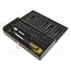 23107 Tools set: screwdriver bits; bag; 75pcs. QXeqSFo6TiY-J9cYhGwvfluDUBlx8GXyXmetfGKf3l0