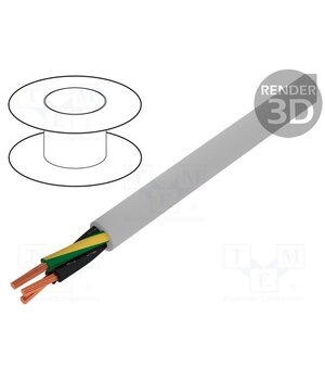 470035YY GE033 Wire; Pro-Met; 3G0.5mm2; unshielded; 300V,500V; 100m; Cu; stranded rviLbdeKC8DZCl0WJFjI0OCWqM9lHJaGjQHFM5GPgtY
