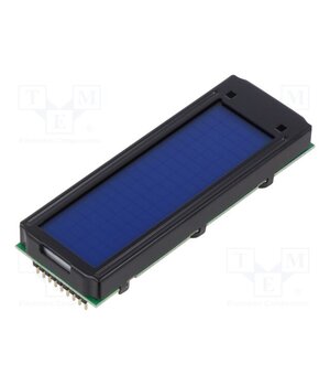EA DIP205B-4NLW Display: LCD; alphanumeric; 4x20; blue; 75x26.8x10.8mm; LED; PIN: 18 BTfRb5FZMe2JW5yRyAgfYstcW0k6b3W_aWQchXmGoe4