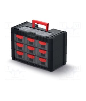 KMC303 Set with containers; polymer; transparent; black; 400mm; 200mm Wqcif2WzGGtaAdXAaqS4lYyaqK13Kpqp_0shNr5caj0