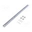 79506001 DIN rail; steel; zinc; L: 556mm; W: 35mm; for enclosures; TS35 x 7.5 PN6HaMtZTIIT3XihC87KmKcoAPlFKTcTv4uqT73mImA
