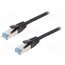 CQ6035S Patch cord; RJ45 plug,both sides; S/FTP; 6a; stranded; Cu; 1m; PUR Ve0oBBfWH8d3-J1kOb9swGQMmMowZHPw9a76vjtO7sQ