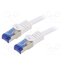 C6A041S Patch cord; S/FTP; Cat: 6a; RJ45 plug,both sides; stranded; Cu 0CwgusAhJXLkQNmNg3n_0ZOY3TTGSP8TVqv6hTyBLIA