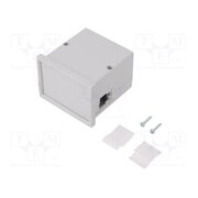 KM-62-PG/GY Enclosure: panel; X: 72mm; Y: 72mm; Z: 55mm; ABS; grey; screwed RTQ-TFcyiN2xc3ytEAKBJ9PFYDA5RWdxD8IDqfRTIuw