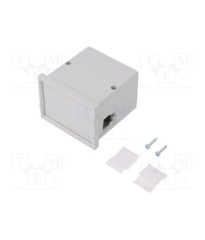 KM-62-PG/GY Enclosure: panel; X: 72mm; Y: 72mm; Z: 55mm; ABS; grey; screwed RTQ-TFcyiN2xc3ytEAKBJ9PFYDA5RWdxD8IDqfRTIuw