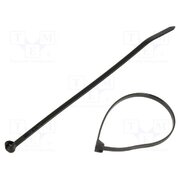 7TAG009130R0009 Cable tie; L: 140mm; W: 3.6mm; black; polyamide; 178N UWRbcPBXBE7ZHoxopVxuvycRW1YrhJeOlMrS0q6THF8