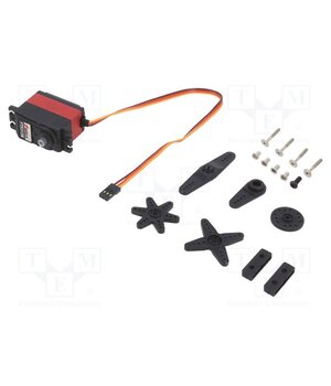 3428 Motor: servo; 6÷7.4VDC; standard; digital; 40.5x20.5x37.5mm; metal yo858jWLYFl2wNEZSLwOuujmeEcMsziex8cT_R4Dgrs