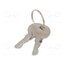 2.L18.001-18 Lock; zinc and aluminium alloy; 18mm; chromium; Key code: 1333 LB-oWKWBtNMnlSh2sB_rGR3A0Bd8CSo2tZO1jomas14