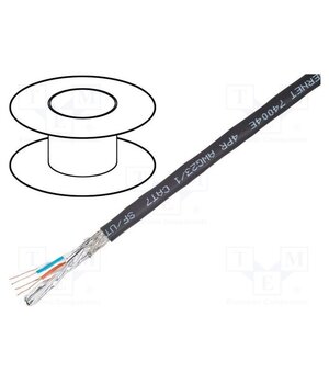 74004E.01305 Wire; S/FTP; 4x2x23AWG; industrial Ethernet; 7; wire; Cu; PVC; black NRtS5uhP6CmXV1g6WV-k7CDvWCviqNNb46NC_9e7AH8