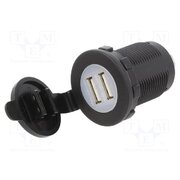 A13-194B2-BB3 USB power supply; USB A socket x2; Sup.volt: 12÷24VDC; 5V/2.4A gVF4cNruKnH3K1mU80-Xev18b5qjZh9C1jbc-jaHjfk