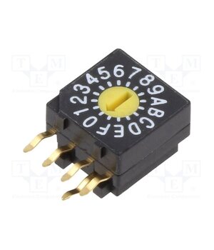 DRR 3016 Encoding switch; Pos: 16; PCB,THT; 100mΩ; DC load @R: 0.03A/15VDC y927Bh3bBFLm7mmQqsjS2h06gxzjsQ8XvpKiI5w19HY