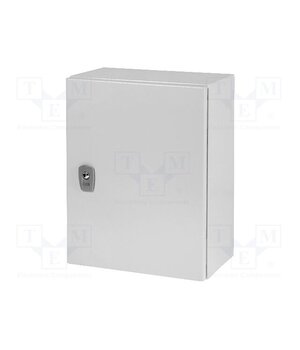 111682 Enclosure: wall mounting; X: 300mm; Y: 400mm; Z: 200mm; CS; steel T-oOZ3kpvmFgU1HIaWo6oVkeQv2d1xZ2c7ZClrq-sCU